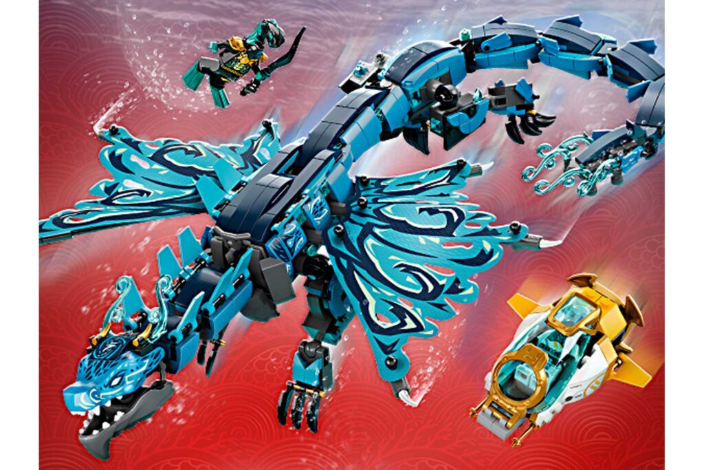 LEGO 71754 NINJAGO Waterdraak - Afbeelding 11