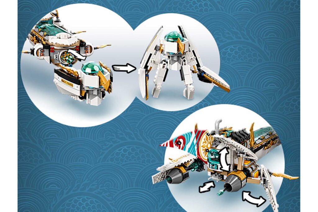 LEGO 71756 NINJAGO Hydro Bounty - Afbeelding 17