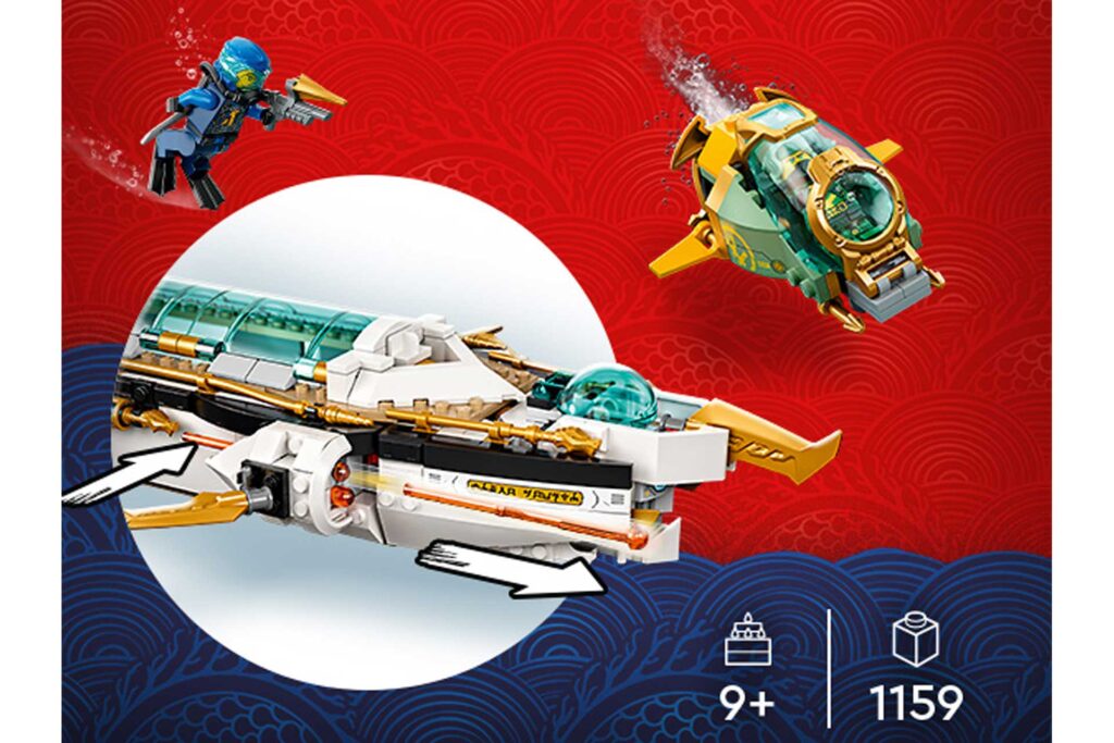 LEGO 71756 NINJAGO Hydro Bounty - Afbeelding 15