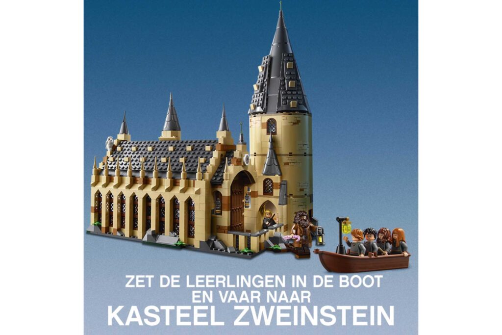 LEGO 75954 Harry Potter De Grote Zaal van Zweinstein - Afbeelding 3