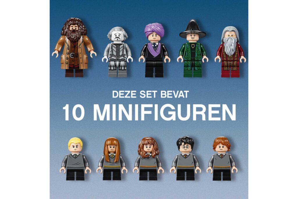 LEGO 75954 Harry Potter De Grote Zaal van Zweinstein - Afbeelding 5