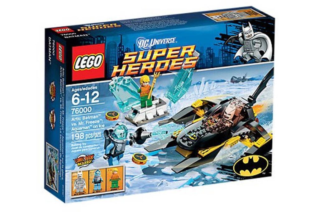 LEGO 76000 DC Comics Super Heroes Arctic Batman vs. Mr Freeze: Aquaman op het ijs