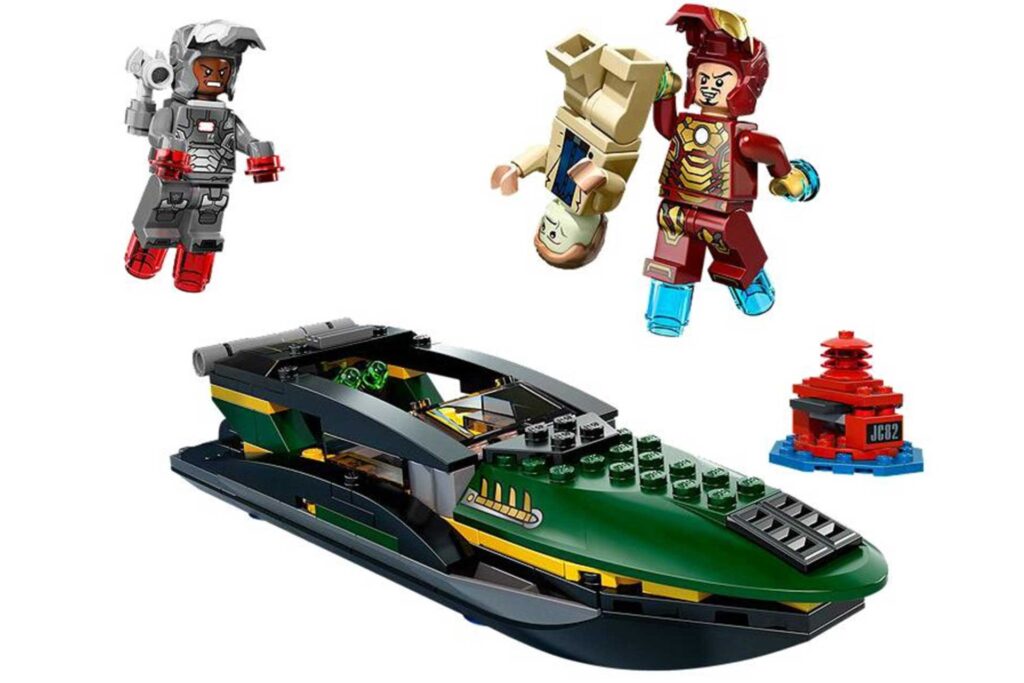 LEGO 76006 Marvel Super Heroes Iron Man: Extremis Havengevecht - Afbeelding 2