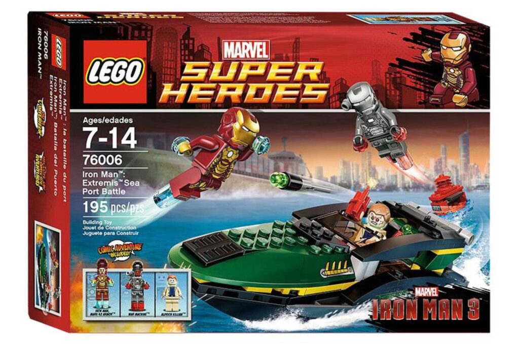 LEGO 76006 Marvel Super Heroes Iron Man: Extremis Havengevecht