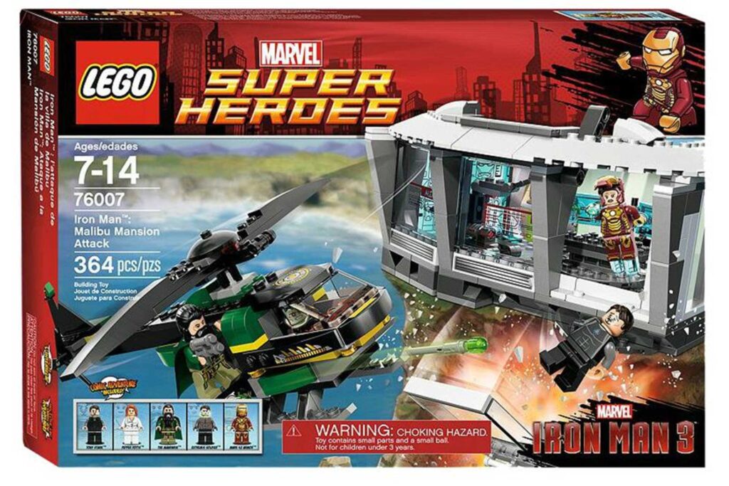 LEGO 76007 Marvel Super Heroes Iron Man: Malibu Landhuis aanval