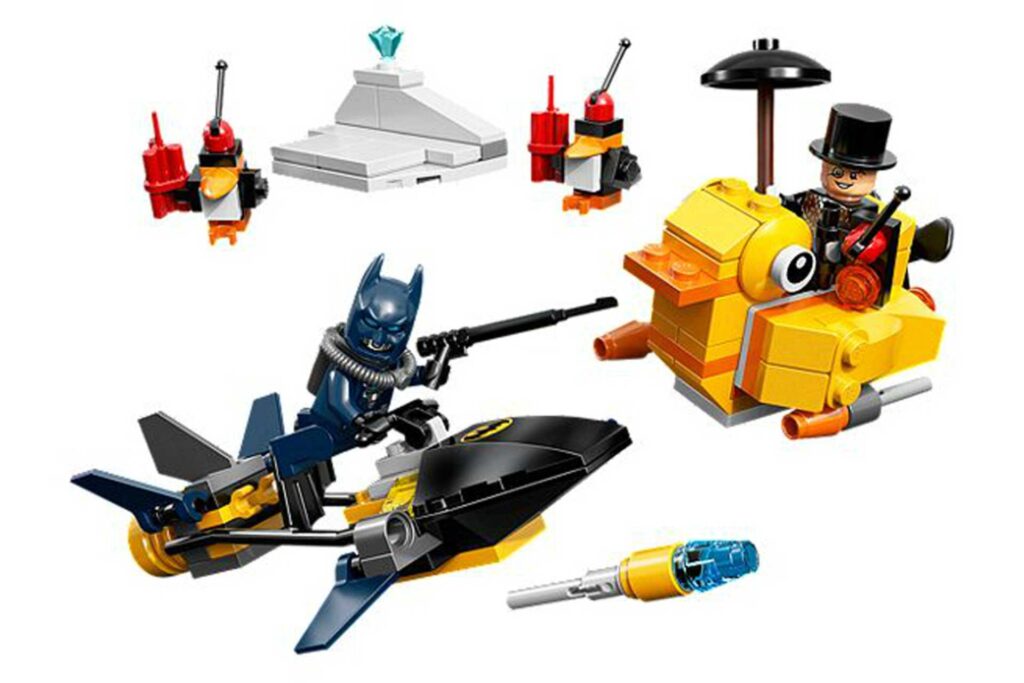 LEGO 76010 DC Comics Super Heroes Batman The Penguin Beslissend Duel Gebruikte Set - Afbeelding 2