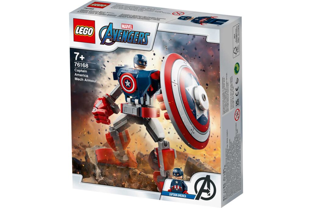 LEGO 76168 Captain America mechapantser - Afbeelding 2
