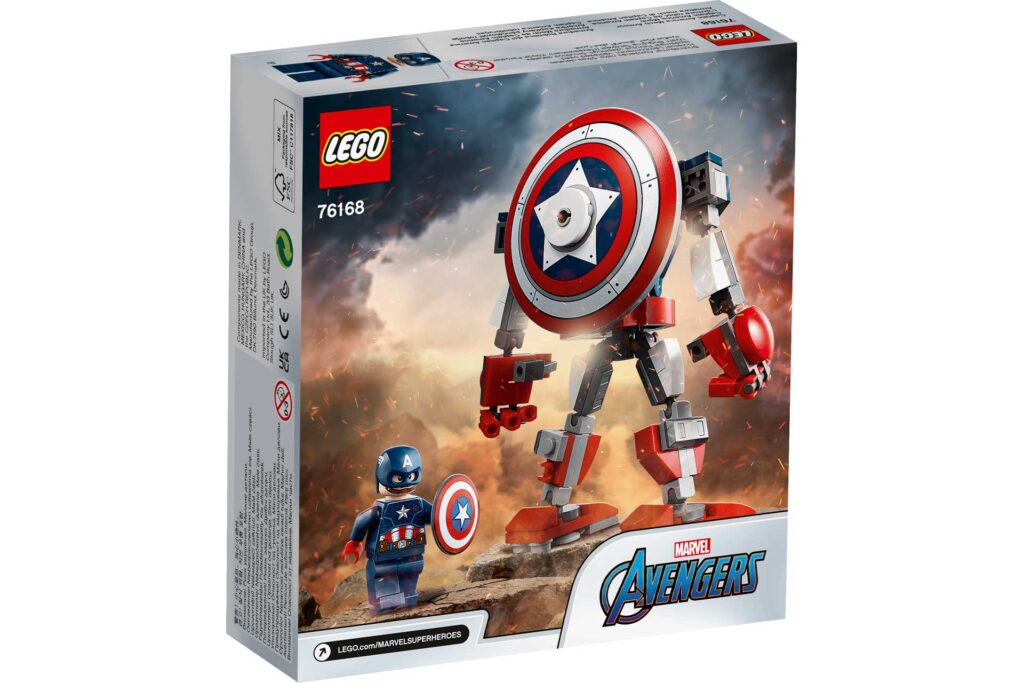 LEGO 76168 Captain America mechapantser - Afbeelding 5