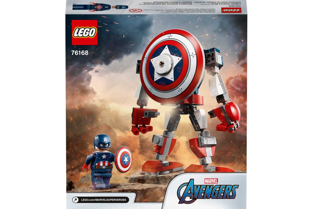 LEGO 76168 Captain America mechapantser - Afbeelding 6