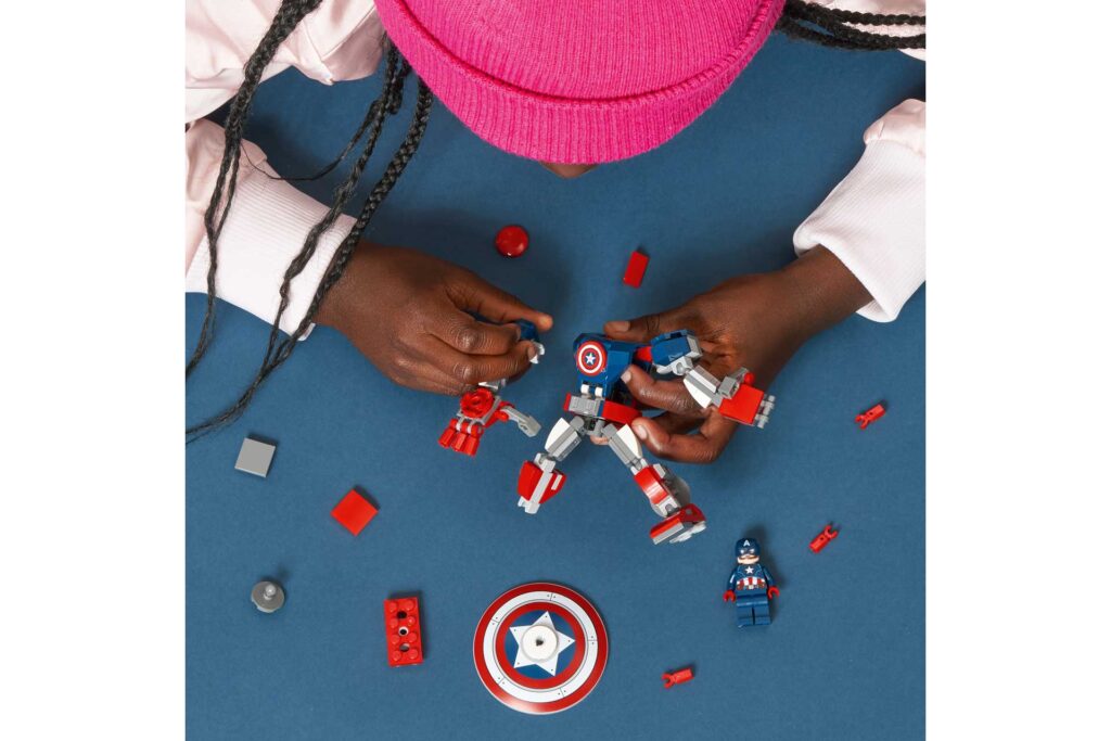 LEGO 76168 Captain America mechapantser - Afbeelding 8