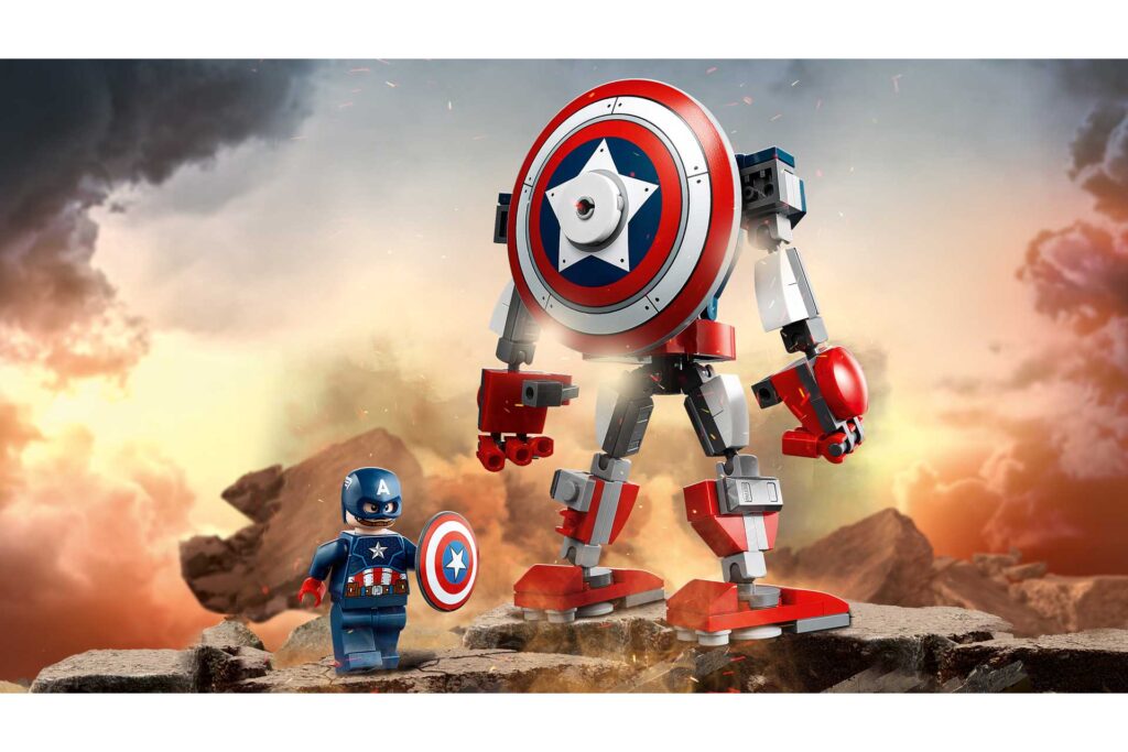 LEGO 76168 Captain America mechapantser - Afbeelding 20