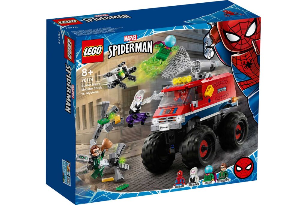 LEGO 76174 Spider-Man's monstertruck vs. Mysterio