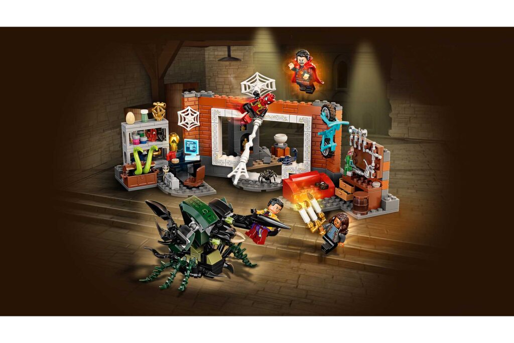 LEGO 76185 Marvel Spider-Man bij de Sanctum uitvalsbasis - Afbeelding 11