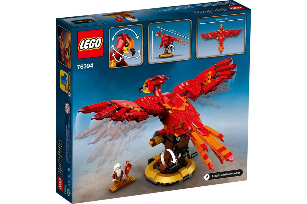 LEGO 76394 Harry Potter™ Felix, de feniks van Perkamentus™ - Afbeelding 2