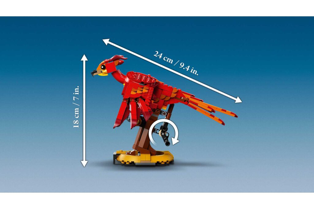 LEGO 76394 Harry Potter™ Felix, de feniks van Perkamentus™ - Afbeelding 4
