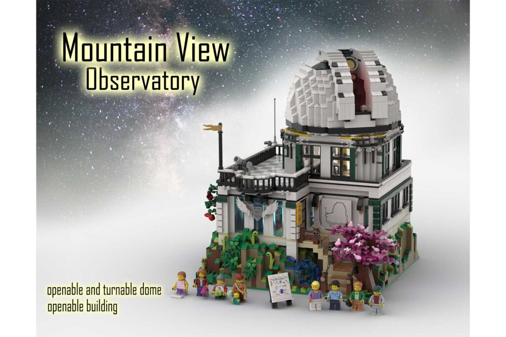 LEGO 910027 Bricklink Mountain View Observatory - Afbeelding 3