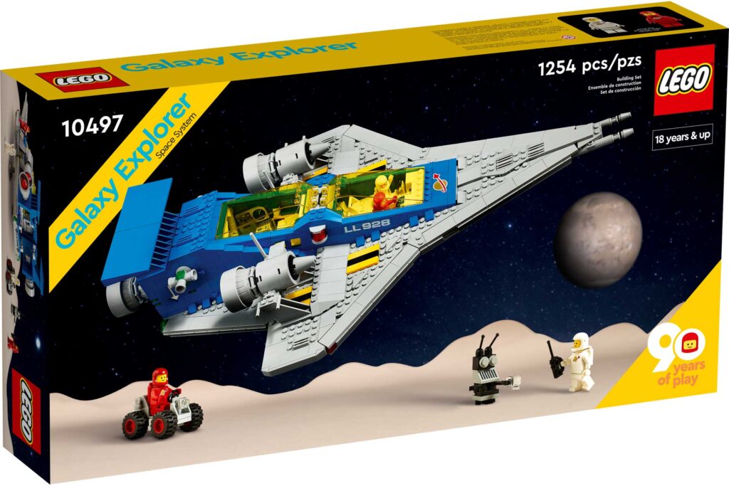 LEGO 10497 Icons Galaxy Explorer Gebruikte Set