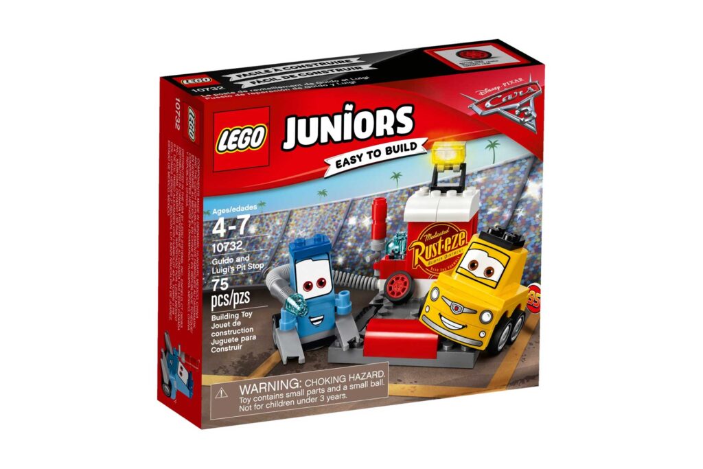LEGO 10732 Cars Guido en Luigi's pitstop