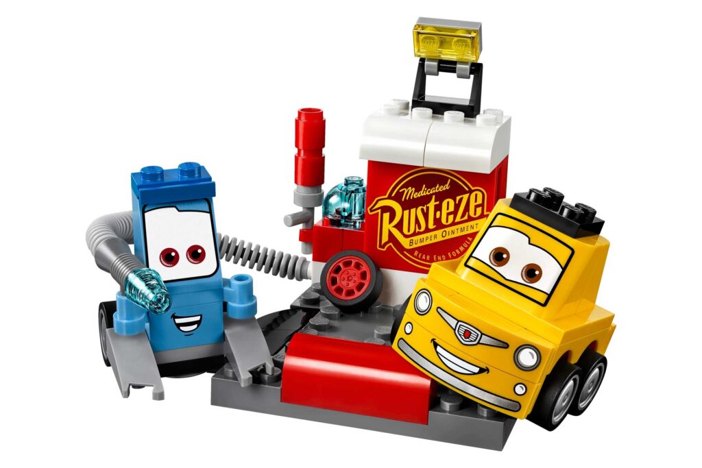 LEGO 10732 Cars Guido en Luigi's pitstop - Afbeelding 3