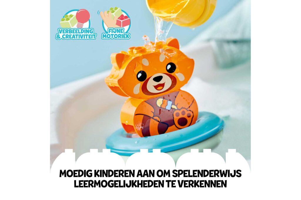 LEGO 10964 DUPLO Pret in bad: drijvende rode panda - Afbeelding 5