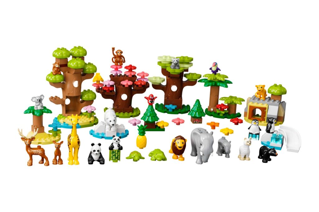 LEGO 10975 DUPLO Wilde dieren van de wereld - Afbeelding 2
