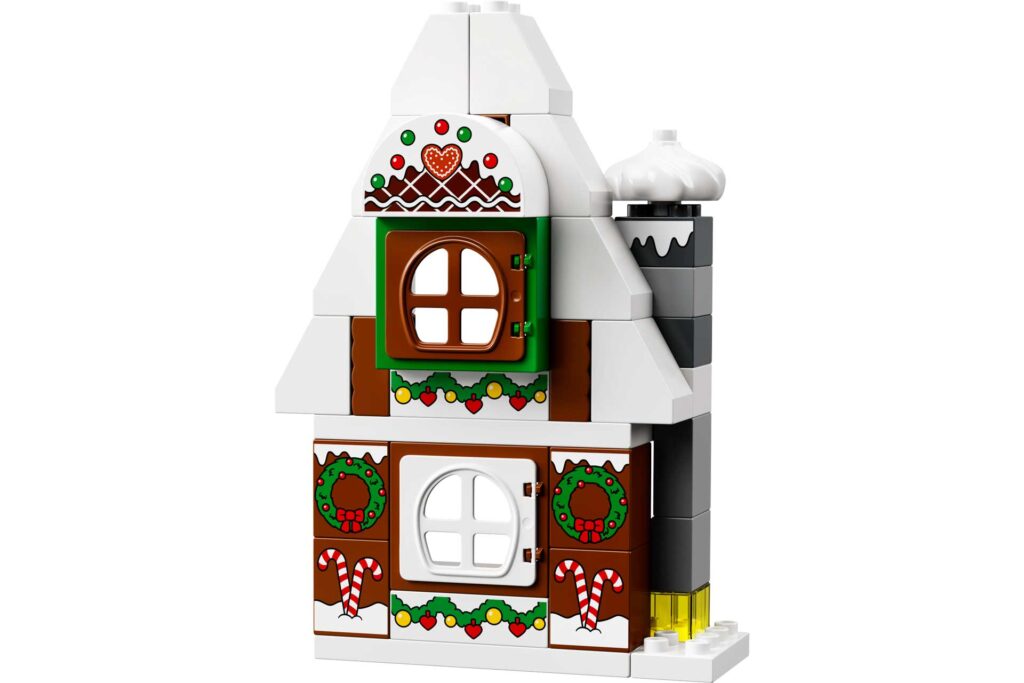 LEGO 10976 DUPLO Peperkoekhuis van de Kerstman - Afbeelding 3