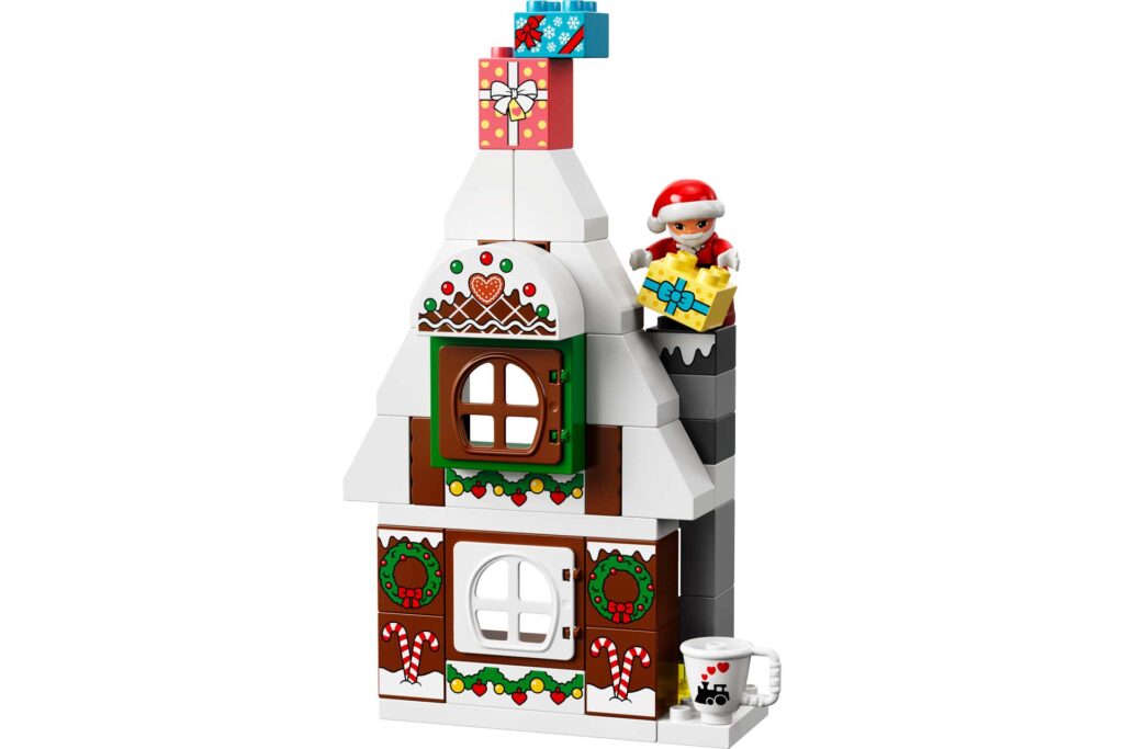 LEGO 10976 DUPLO Peperkoekhuis van de Kerstman - Afbeelding 4