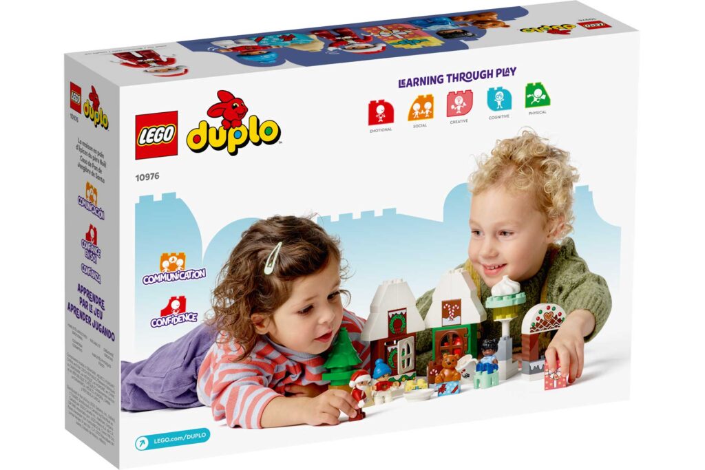 LEGO 10976 DUPLO Peperkoekhuis van de Kerstman - Afbeelding 8