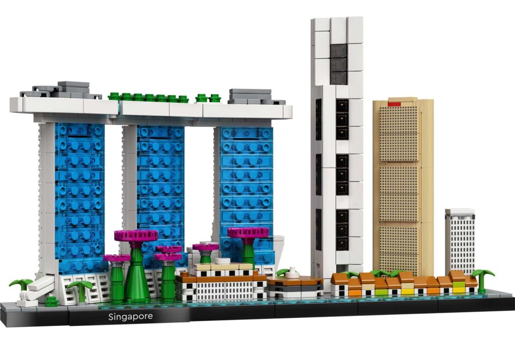 LEGO 21057 Architecture Singapore - Afbeelding 2