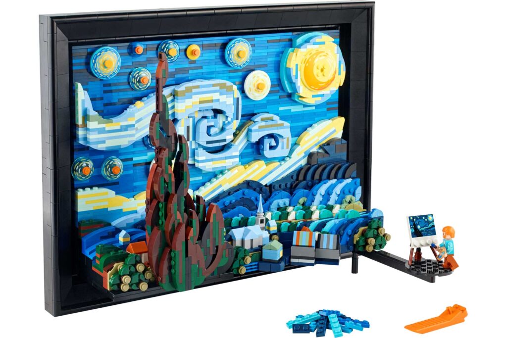 LEGO 21333 Ideas Vincent van Gogh - De sterrennacht - Afbeelding 3