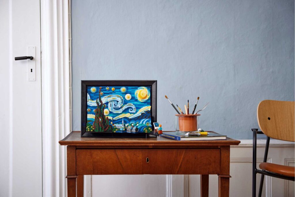 LEGO 21333 Ideas Vincent van Gogh - De sterrennacht - Afbeelding 12
