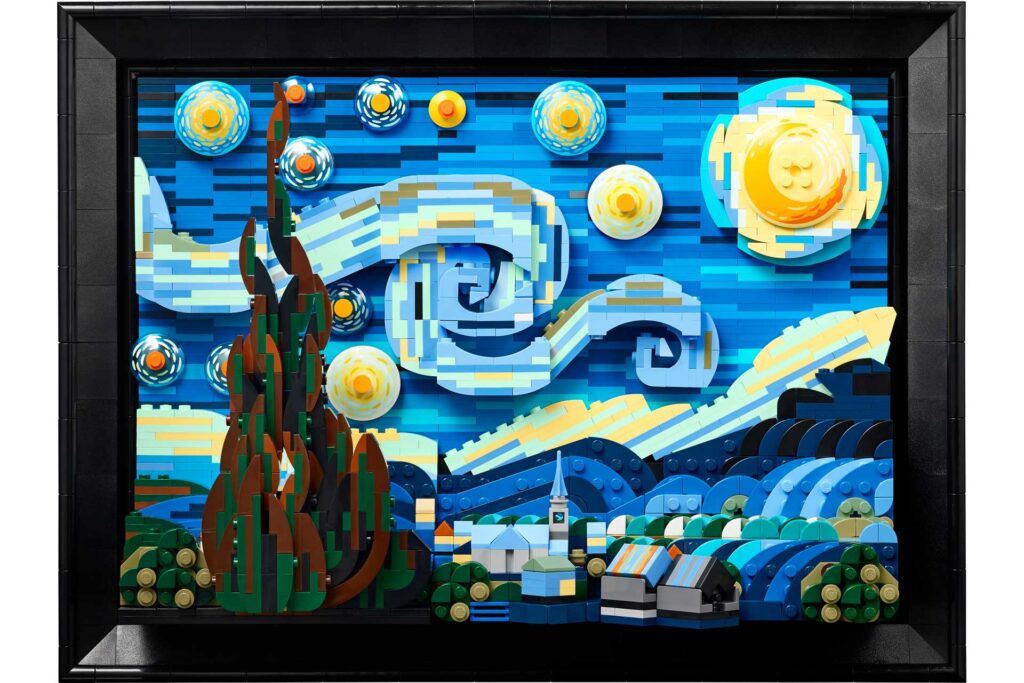 LEGO 21333 Ideas Vincent van Gogh - De sterrennacht - Afbeelding 4