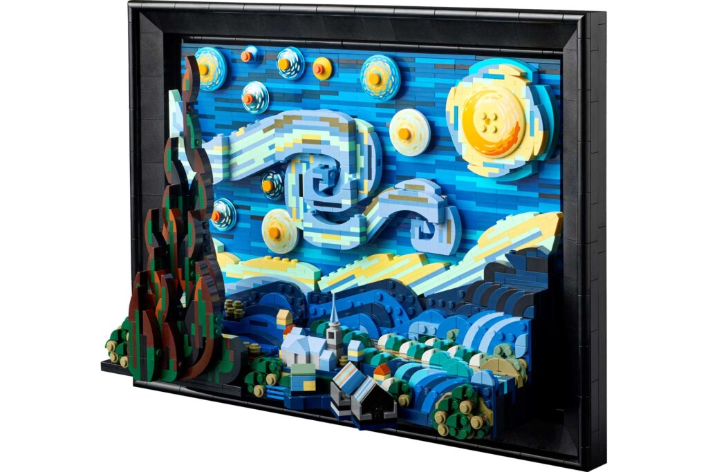 LEGO 21333 Ideas Vincent van Gogh - De sterrennacht - Afbeelding 5