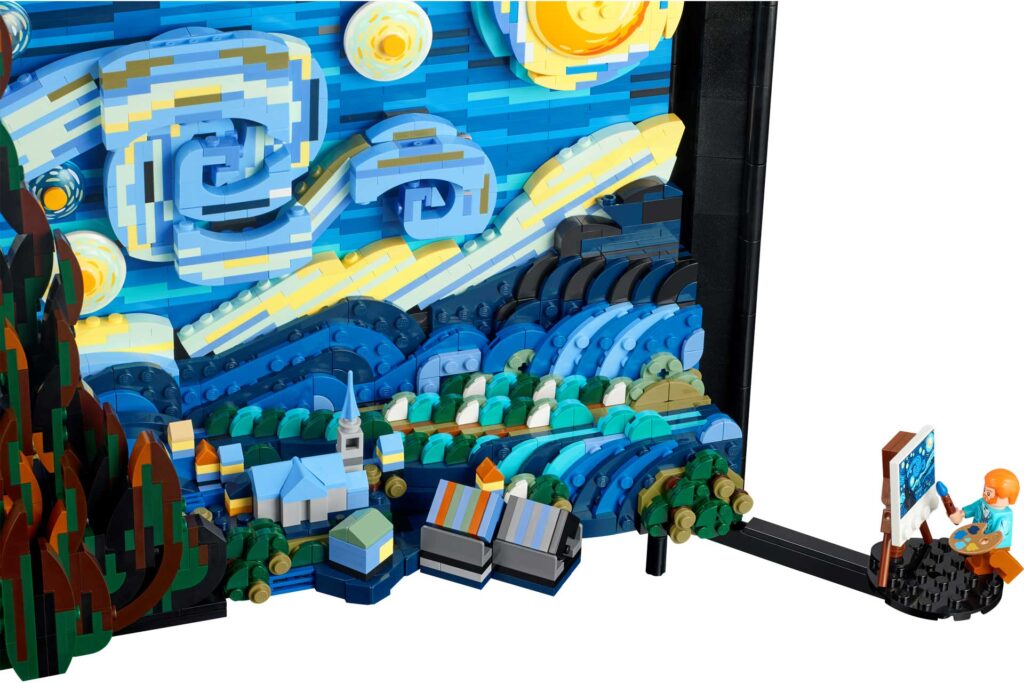 LEGO 21333 Ideas Vincent van Gogh - De sterrennacht - Afbeelding 6