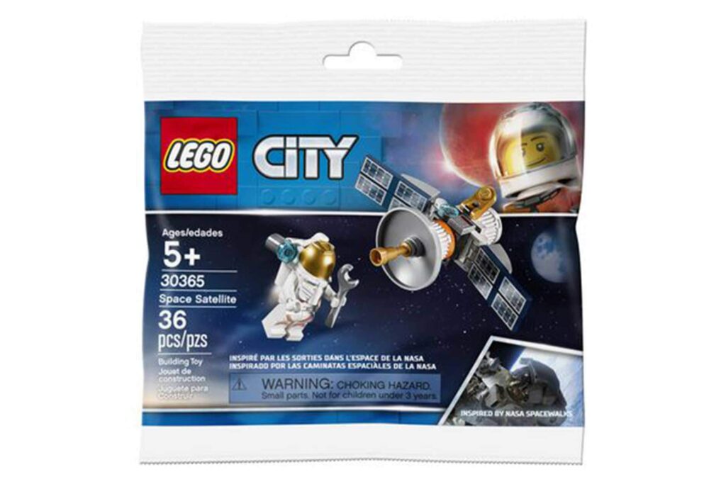 LEGO 30365 - City Satelliet Ruimtevaart - Afbeelding 4
