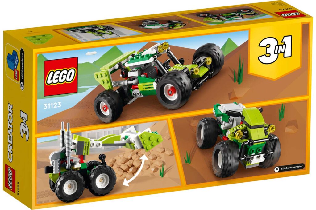 LEGO 31123 Creator 3-in-1 Terreinbuggy - Afbeelding 4