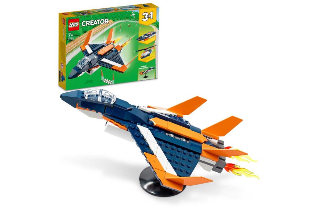 LEGO 31126 Creator 3-in-1 Supersonisch Straalvliegtuig