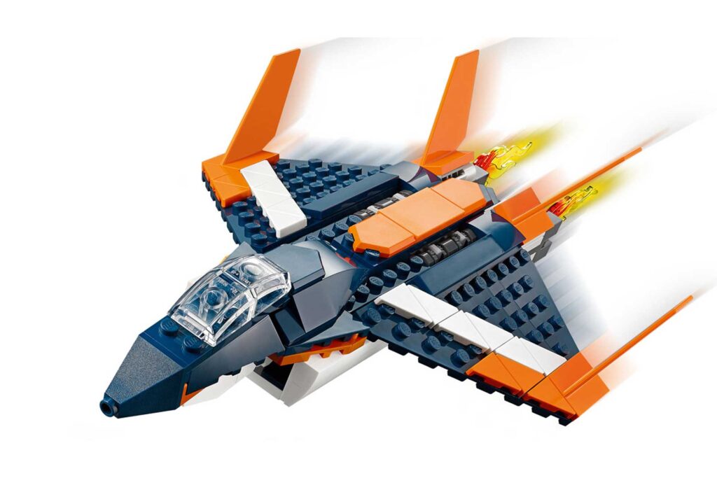 LEGO 31126 Creator 3-in-1 Supersonisch Straalvliegtuig - Afbeelding 4