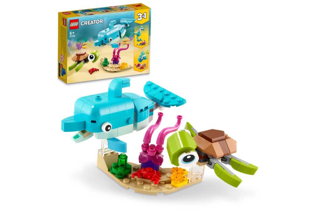 LEGO 31128 Creator 3-in-1 Dolfijn en schildpad