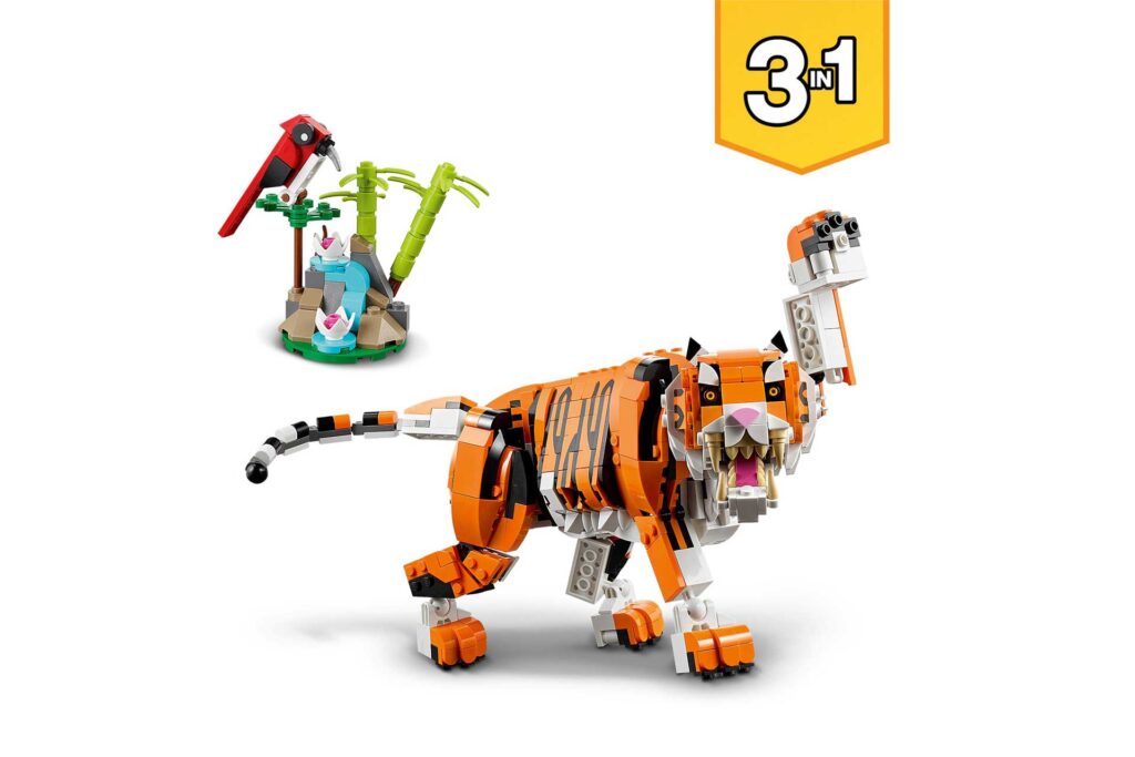 LEGO 31129 Creator 3-in-1 Grote Tijger - Afbeelding 8