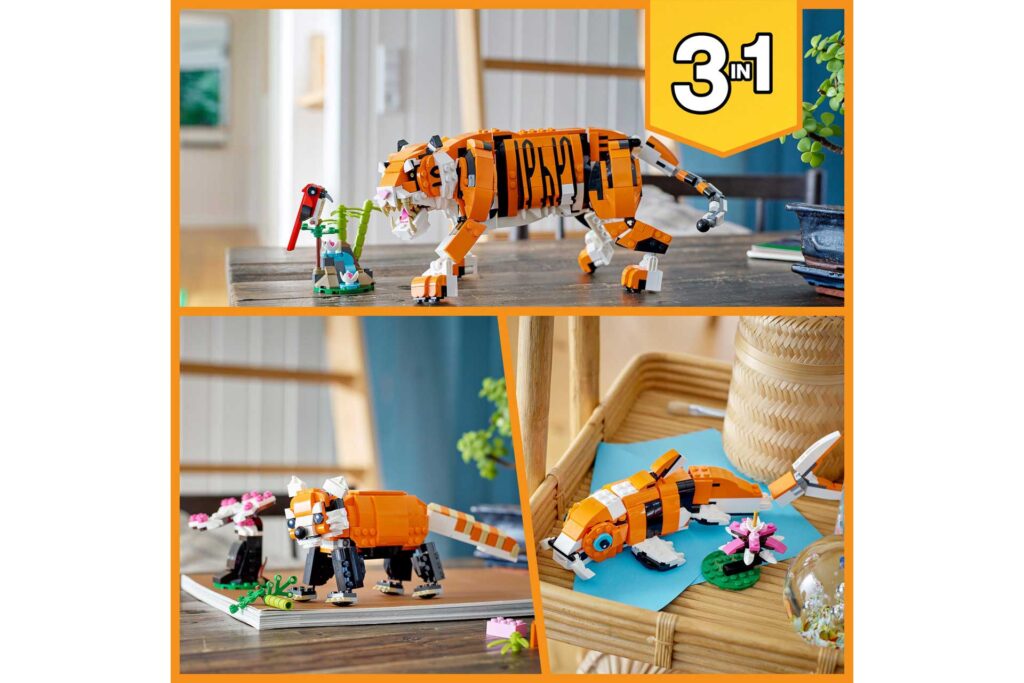 LEGO 31129 Creator 3-in-1 Grote Tijger - Afbeelding 5