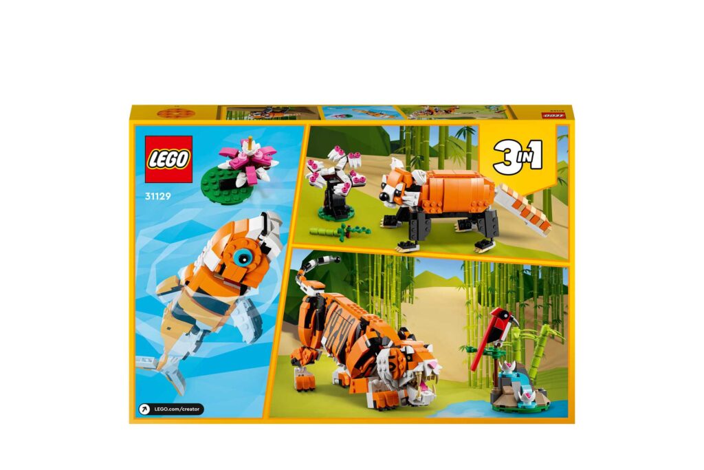 LEGO 31129 Creator 3-in-1 Grote Tijger - Afbeelding 3