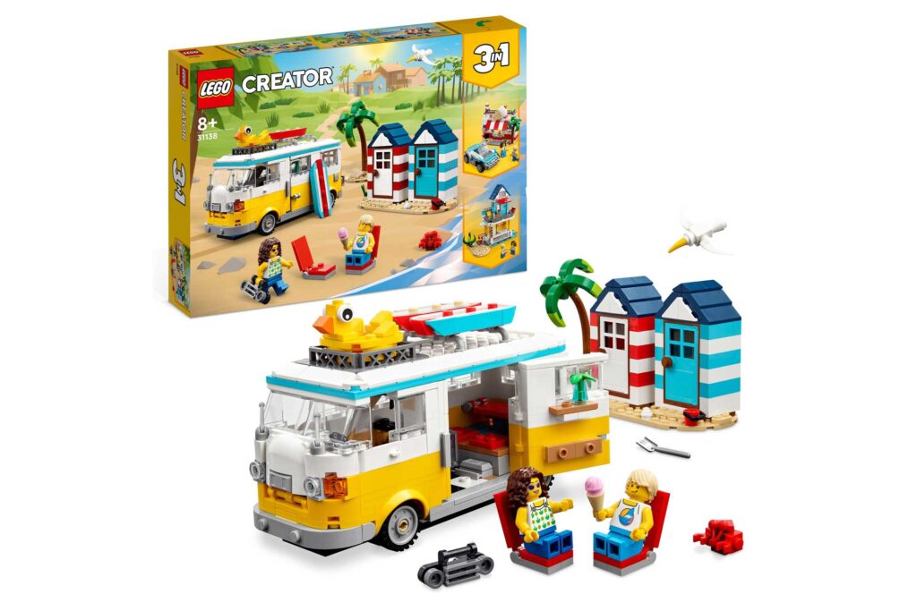LEGO 31138 Creator 3in1 Strandkampeerbus - Afbeelding 2