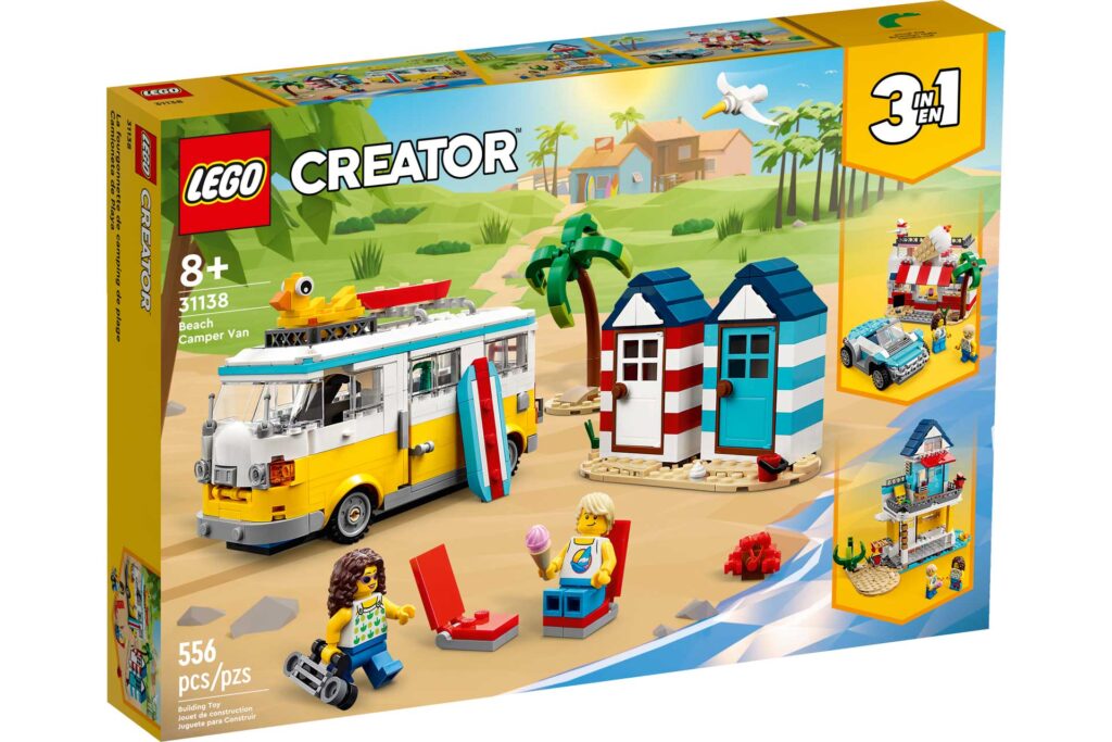 LEGO 31138 Creator 3in1 Strandkampeerbus