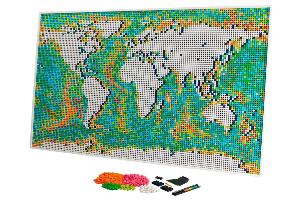 LEGO 31203 ART World Map / Wereldkaart - Afbeelding 3