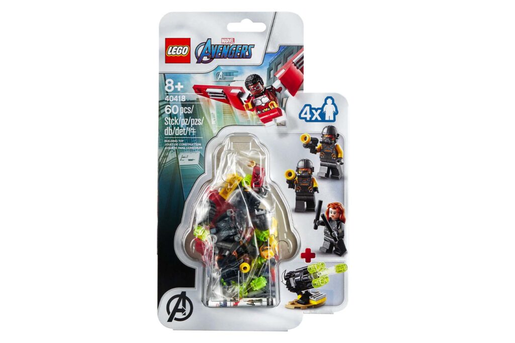 LEGO 40418 Marvel Avengers Falcon & Black Widow duoteam