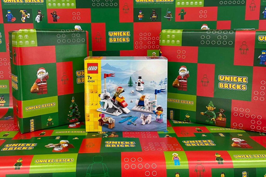 LEGO 40424 - Winters sneeuwballengevecht - Afbeelding 3