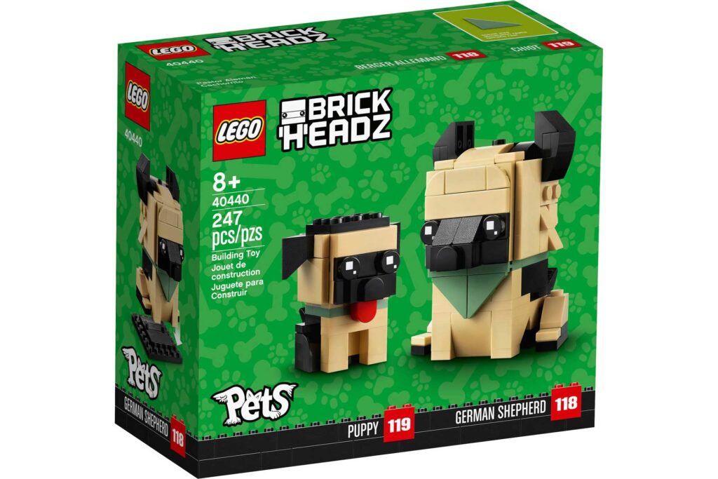 LEGO 40440 Duitse herder en puppie - Afbeelding 2