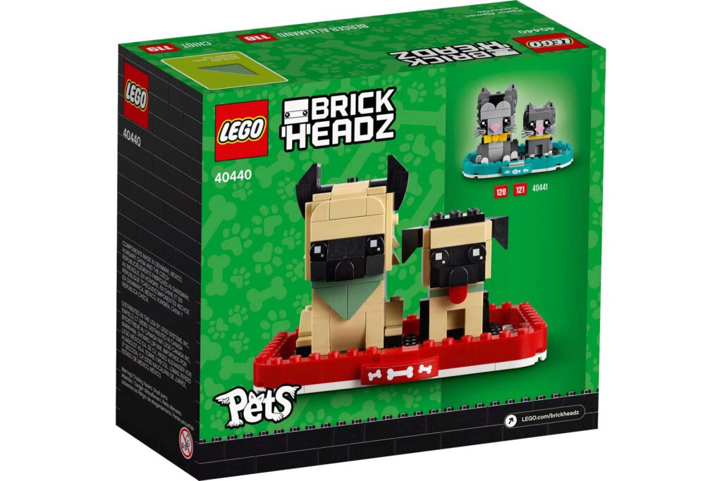 LEGO 40440 Duitse herder en puppie