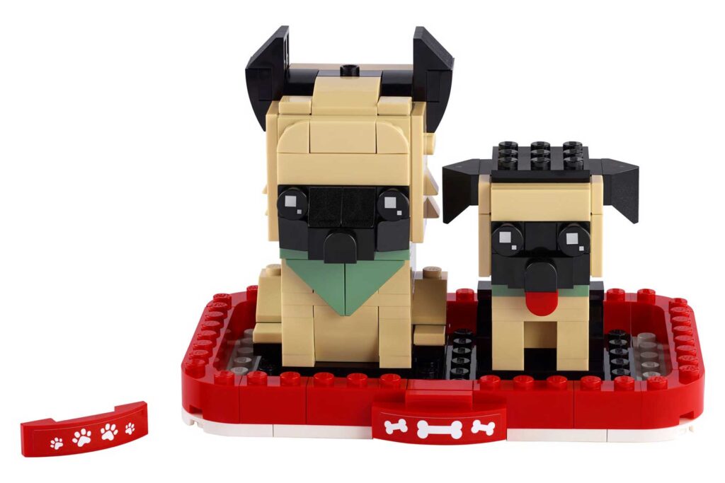 LEGO 40440 Duitse herder en puppie - Afbeelding 3